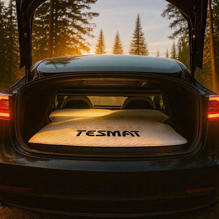 TESMAT Luxe Mattress for Model 3 | Tesla Mattresses + Privacy Screens
