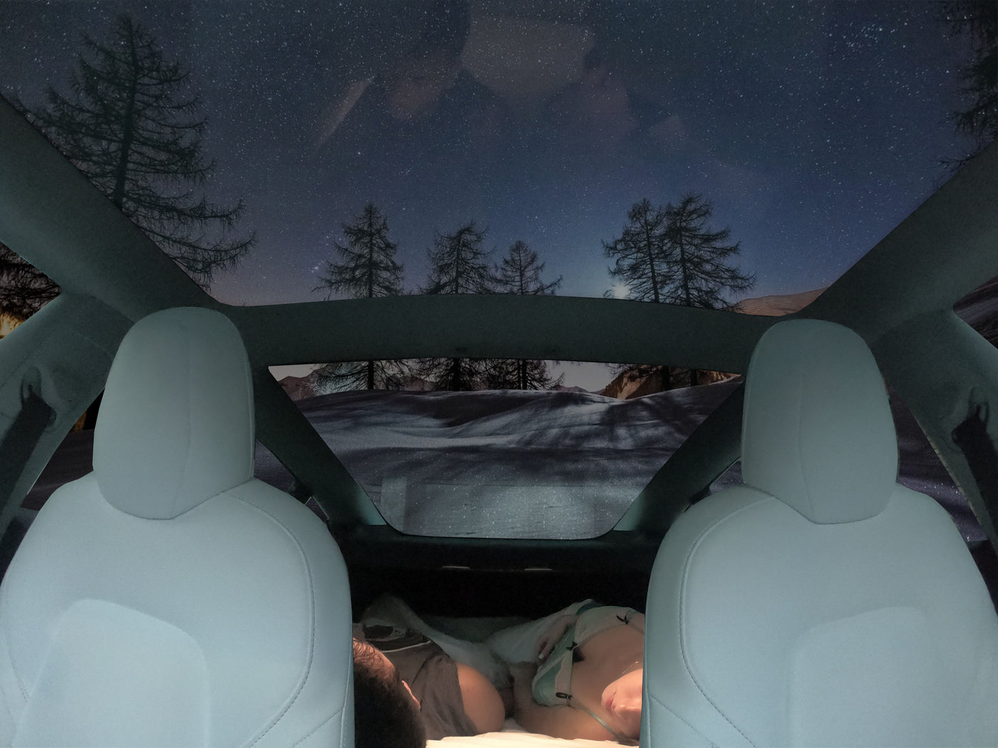 TESMAT Camping Tesla Model 3 Mattress
